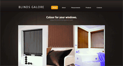 Desktop Screenshot of blindscurtainsgalore.com
